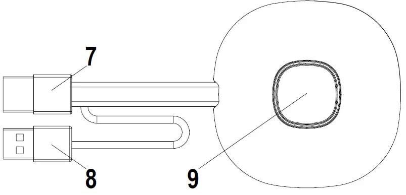 SpeaKa 2342739 4K Wireless Presentation Transmitter and Receiver with Quad Multi Viewer-3