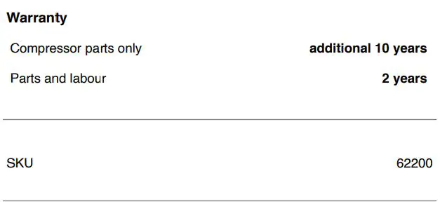 Haier HRF450BW2 70cm 419L Bottom Mount Fridge Freezer User Guide - SPECIFICATIONS