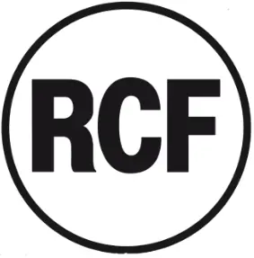 RCF X-MAX 10 High Power Two-Way Speaker LOGO k