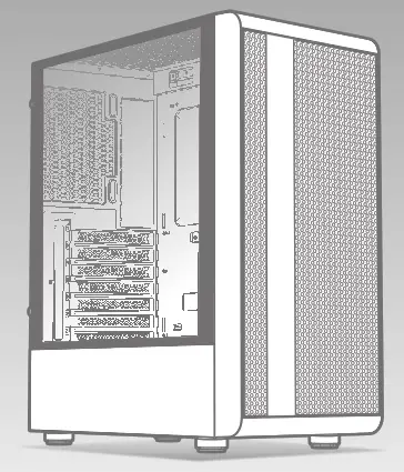 thermaltake S200 TG ARGB Tower Chassis