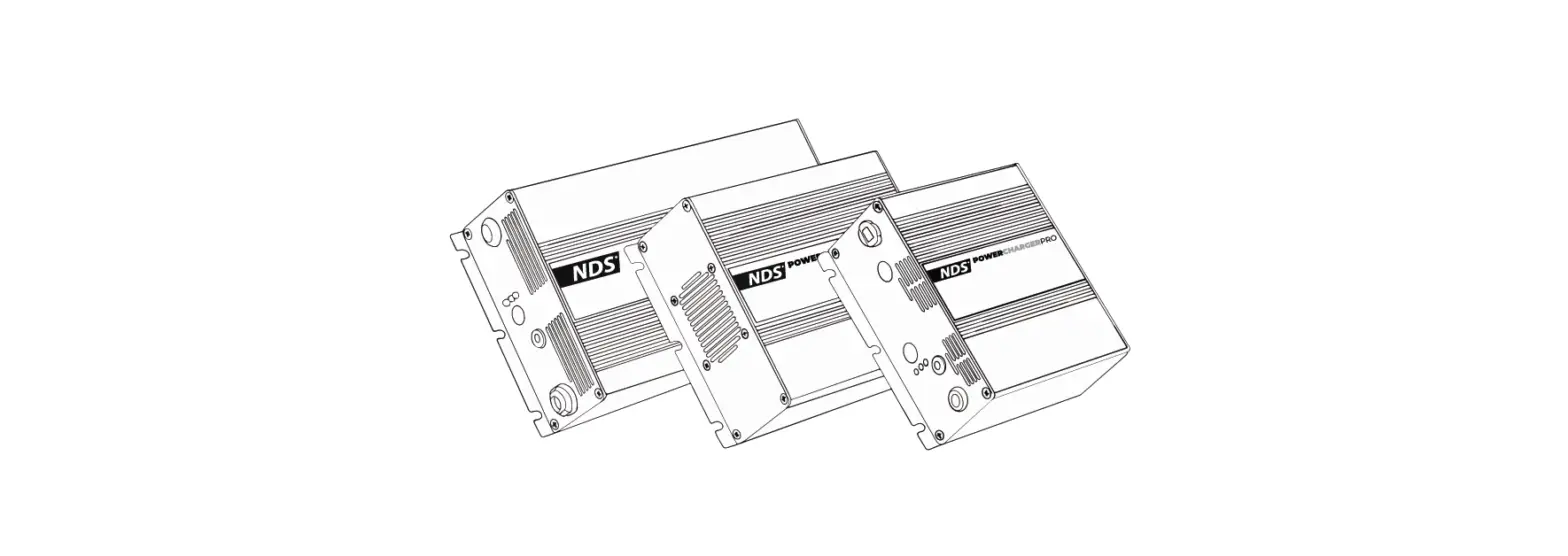 Nds Pfc0600-12ch25s Professional Battery Charger Instruction Manual