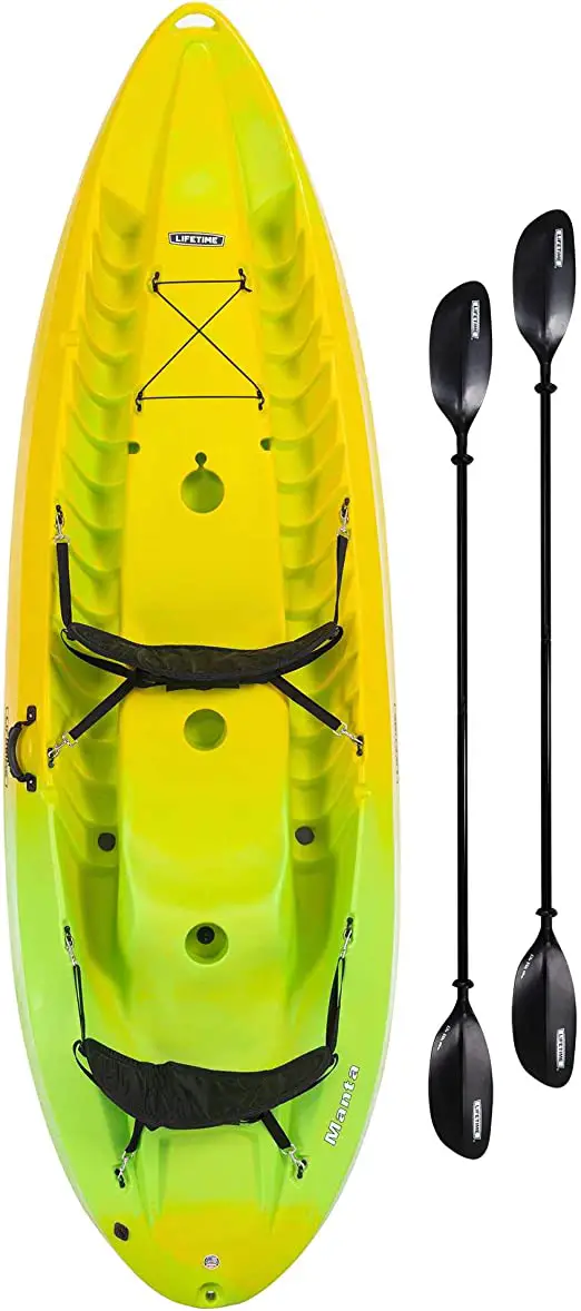 LIFETIME 1611291 Manta 100 Tandem Recreational Kayak