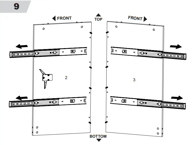 DEVAISE AWJG008 Wood 2 Large Drawer File Cabinet - Fig 5