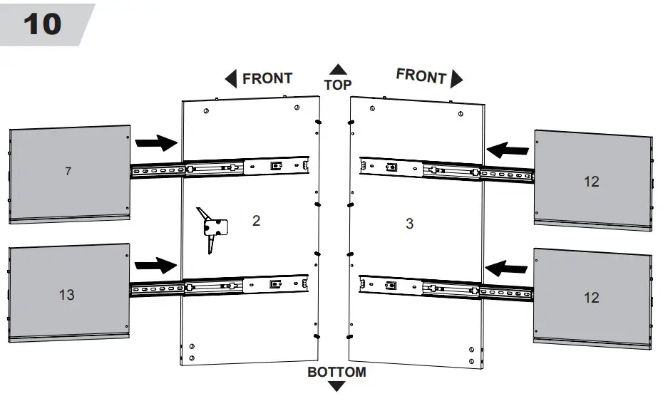 DEVAISE AWJG008 Wood 2 Large Drawer File Cabinet - Fig 9