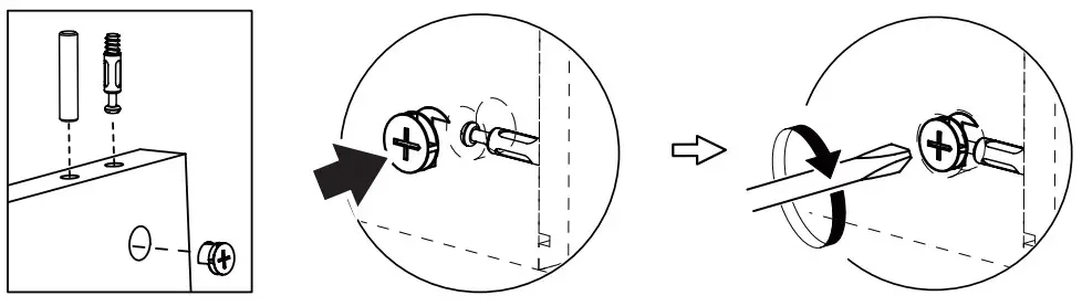 DEVAISE AWJG008 Wood 2 Large Drawer File Cabinet - POSITION