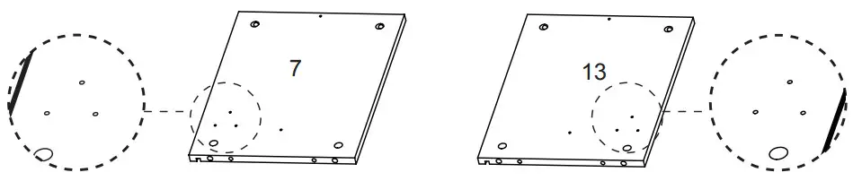 DEVAISE AWJG008 Wood 2 Large Drawer File Cabinet - REMARK