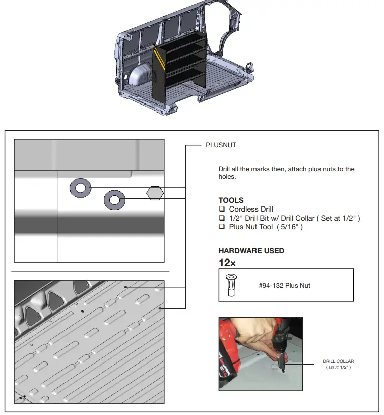 RANGER DESIGN N5-DS60-4 Shelving Unit - Fig 9