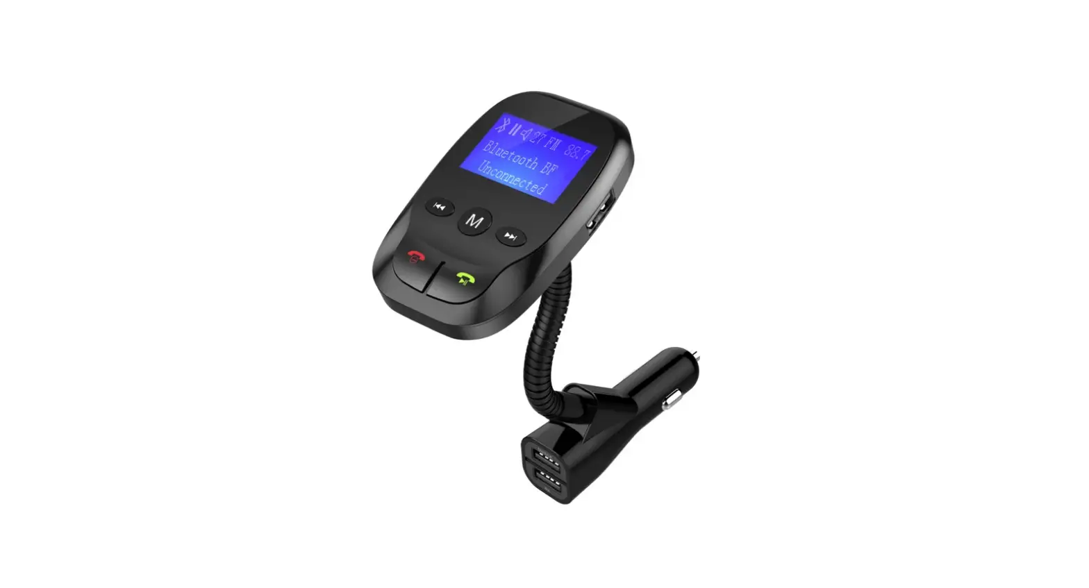Sylvania Sbt1100 Bluetooth Fm Audio Transmitter For The Car With Handsfree Calling Instruction Manual