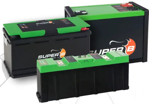 SUPER B 12V105Ah 12V Lithium Iron Phosphate Battery