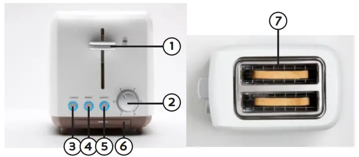 DOMO DO958T Toaster Maker - PARTS
