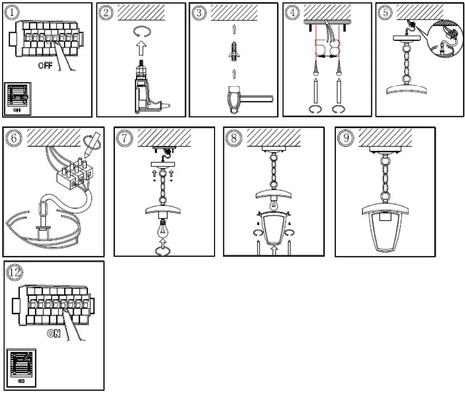 V-TAC VT-735 Ceiling Lamp-fig2