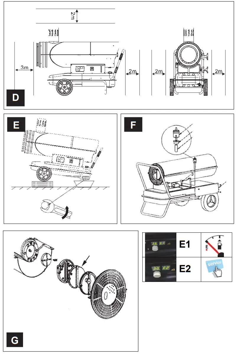 Gude GD 30 IK Diesel Air Heater - fig 1