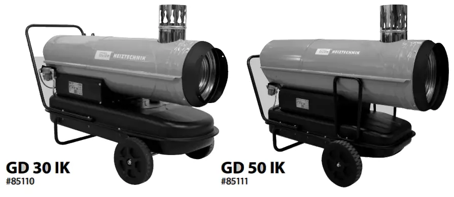 Gude GD 30 IK Diesel Air Heater