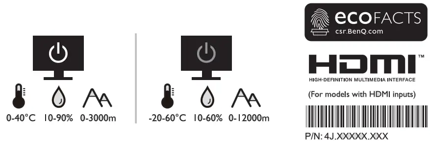 BenQ EX Series 24.5 Inch Full HD DisplayPort - qr2