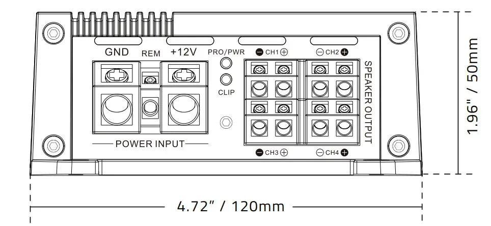 DS18 G1800.1D Class D Car Audio Amplifiers - Figure 11