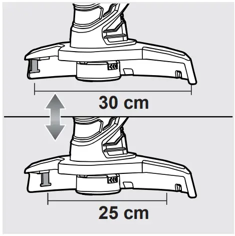 RYOBI OLT1832 18V ONE Line Trimmer - Fig 12