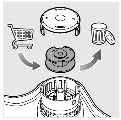 RYOBI OLT1832 18V ONE Line Trimmer - Fig 15
