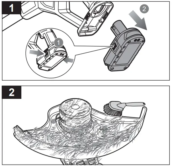 RYOBI OLT1832 18V ONE Line Trimmer - Fig 19