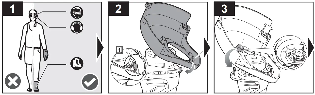 RYOBI OLT1832 18V ONE Line Trimmer - Fig 2