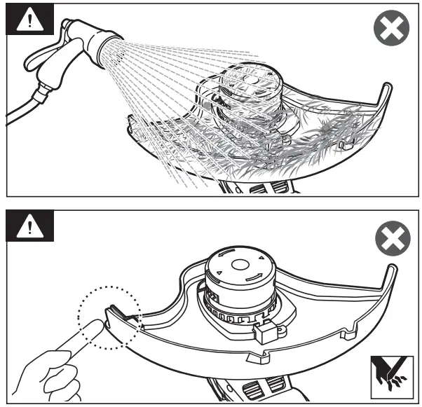 RYOBI OLT1832 18V ONE Line Trimmer - Fig 20
