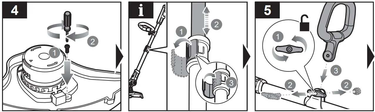 RYOBI OLT1832 18V ONE Line Trimmer - Fig 3