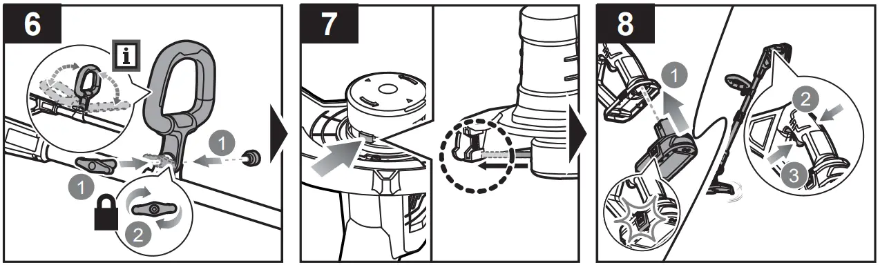 RYOBI OLT1832 18V ONE Line Trimmer - Fig 4
