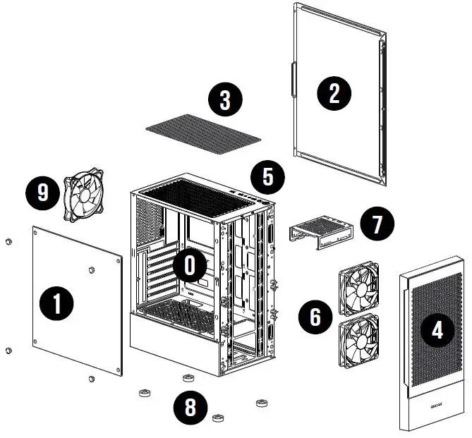 GAMDIAS-TALOS-E3-MESH-Mid-Tower-PC-Case-fig-1