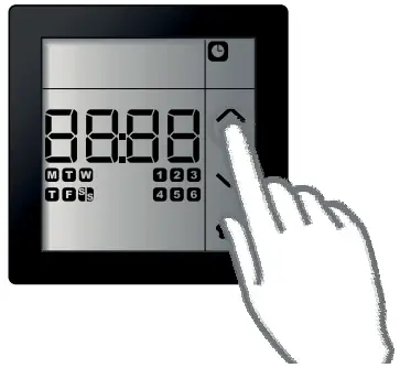 EATON xComfort Room Controller Touch Temperature Regulation - Change