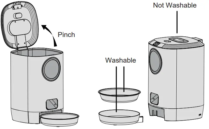 LKEREJOL B08SHF8LW9 Automatic Pet Feeder with Window-fig12