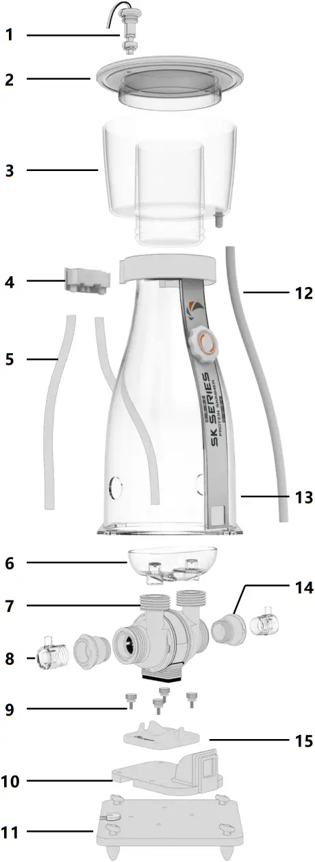 MJ-SK Series - Skimmer Spare Parts