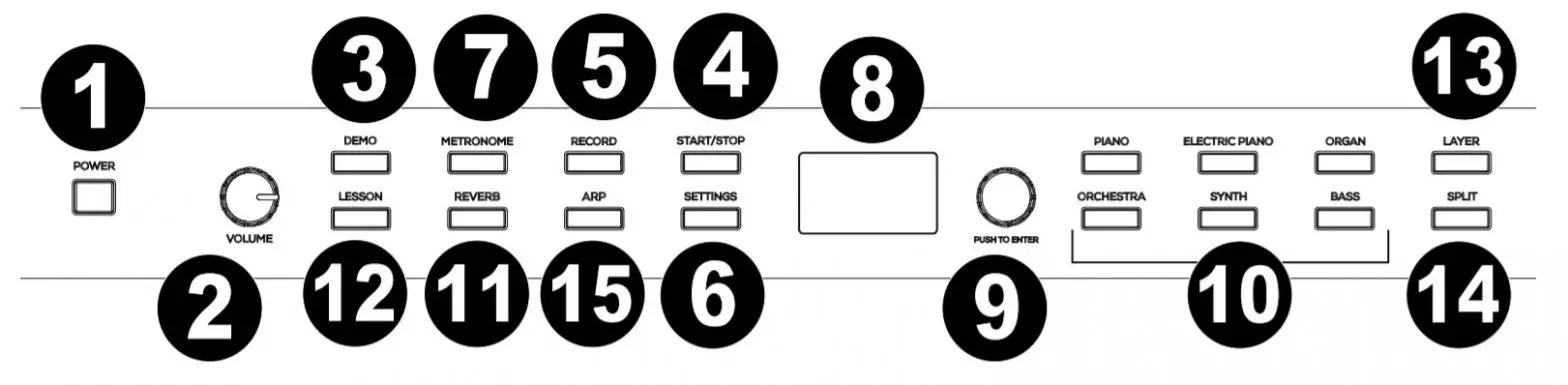 ALESIS Prestige Artist-88 Key Digital Piano - Features