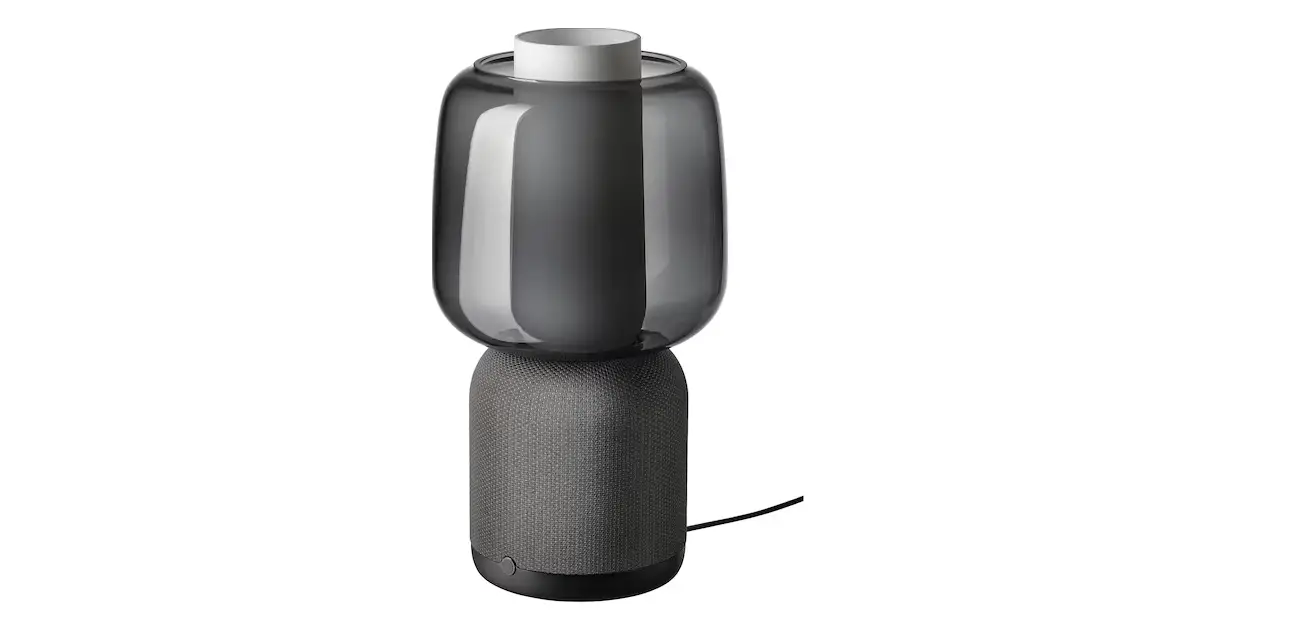 Ikea 104.872.94 Symfonisk Speaker Lamp Base With Wifi Black Smart Instruction Manual