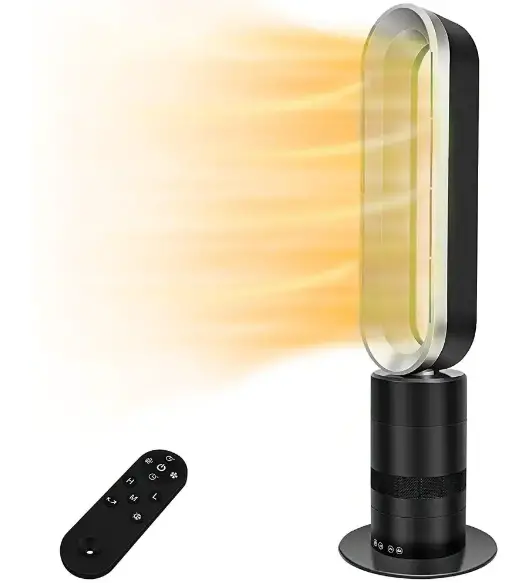 Aoibox-SNMX017-32-Inch-Space-Heater-Bladeless-Tower-Fan-PRODUCT