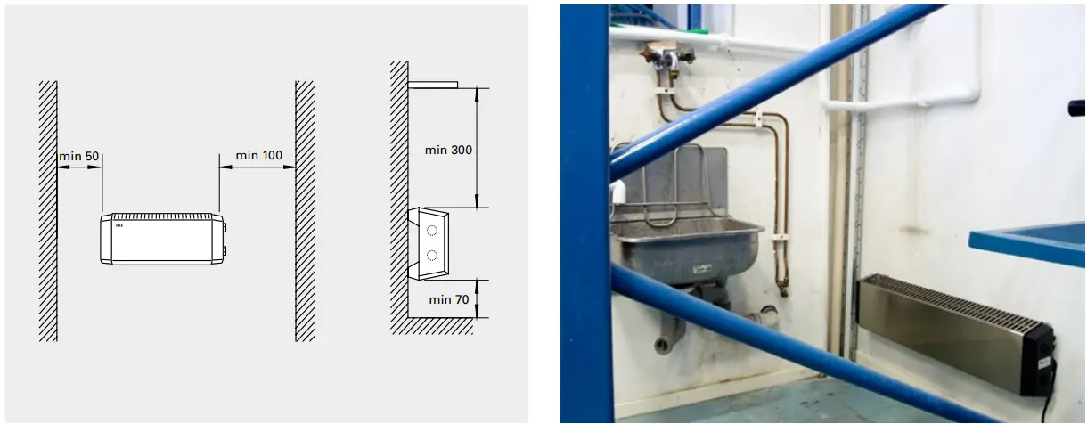 FRICO TWT10521 Thermowarm 500w 230v Compact Convector fig 1