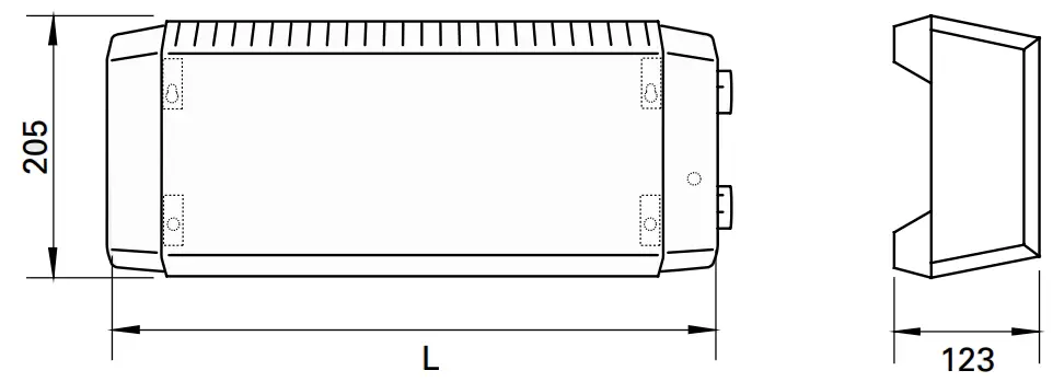FRICO TWT10521 Thermowarm 500w 230v Compact Convector fig 2