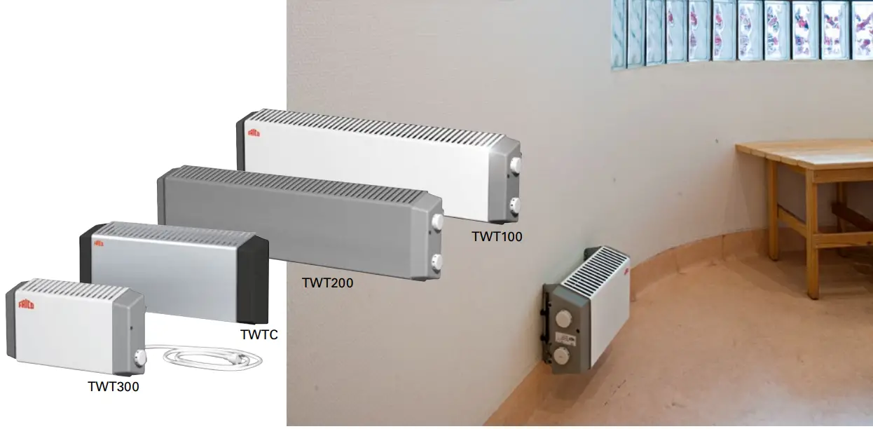 FRICO TWT10521 Thermowarm 500w 230v Compact Convector fig 3