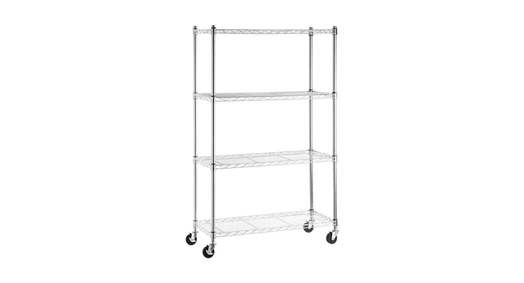 Amazon Basics B0727yypr2 4-shelf Shelving Unit User Manual