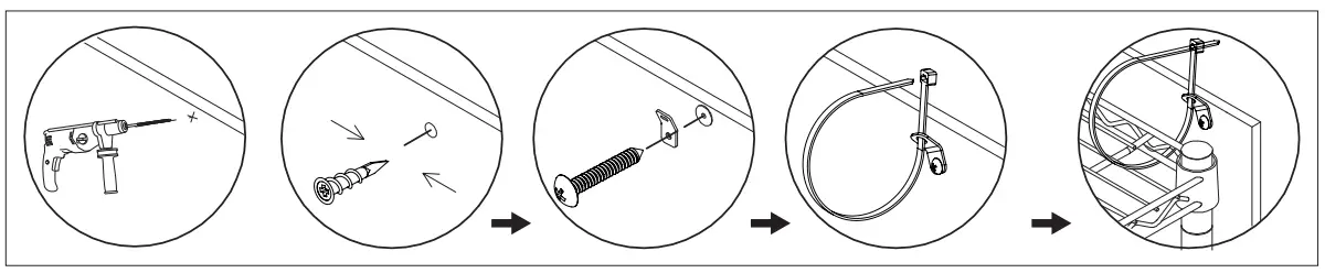 amazon basics B0727YYPR2 4-Shelf Shelving Unit - fig 4