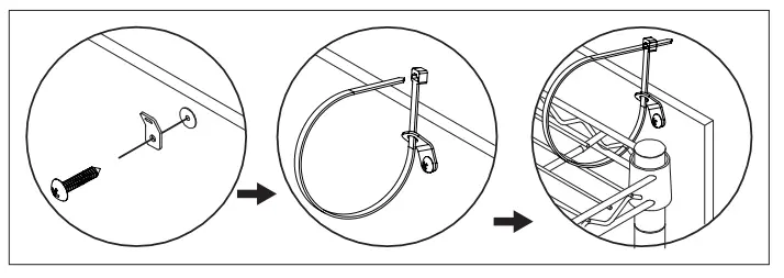 amazon basics B0727YYPR2 4-Shelf Shelving Unit - fig 5