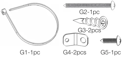 amazon basics B0727YYPR2 4-Shelf Shelving Unit - icon 8