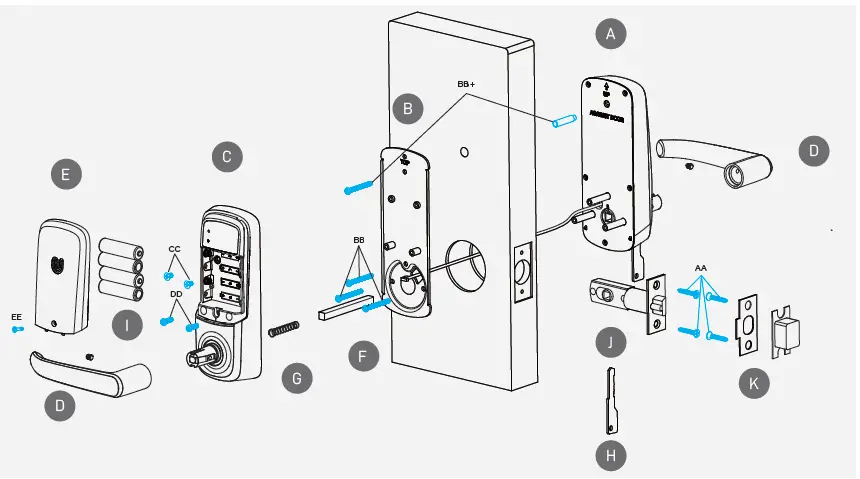 U-tec-LATCH-5-Smart-Fingerprint-Lock-FIG-2