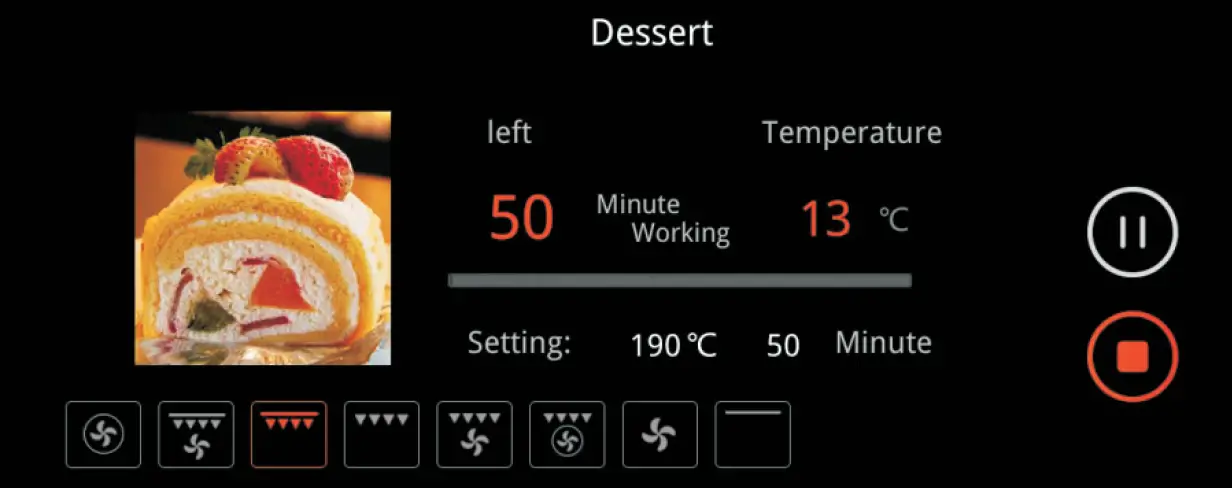 FUJIOH FV-ML71 Built-in Multifunctional Steam Oven 11