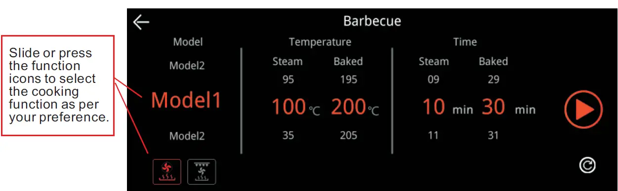 FUJIOH FV-ML71 Built-in Multifunctional Steam Oven 19