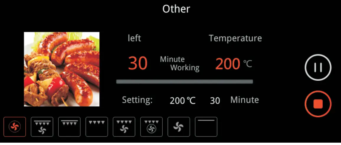 FUJIOH FV-ML71 Built-in Multifunctional Steam Oven 20