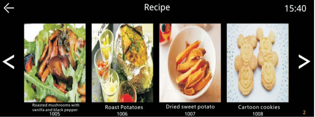 FUJIOH FV-ML71 Built-in Multifunctional Steam Oven 23