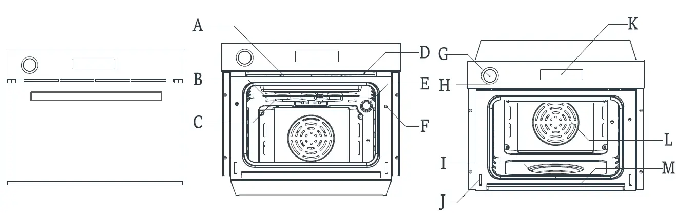 FUJIOH FV-ML71 Built-in Multifunctional Steam Oven 4