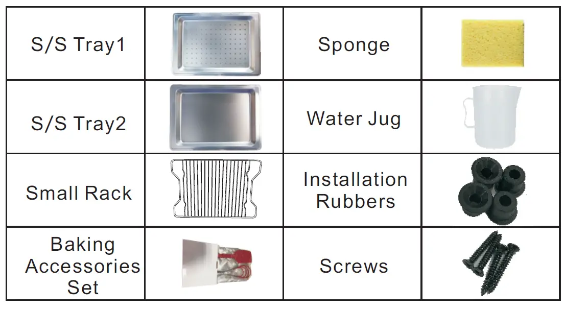 FUJIOH FV-ML71 Built-in Multifunctional Steam Oven 5