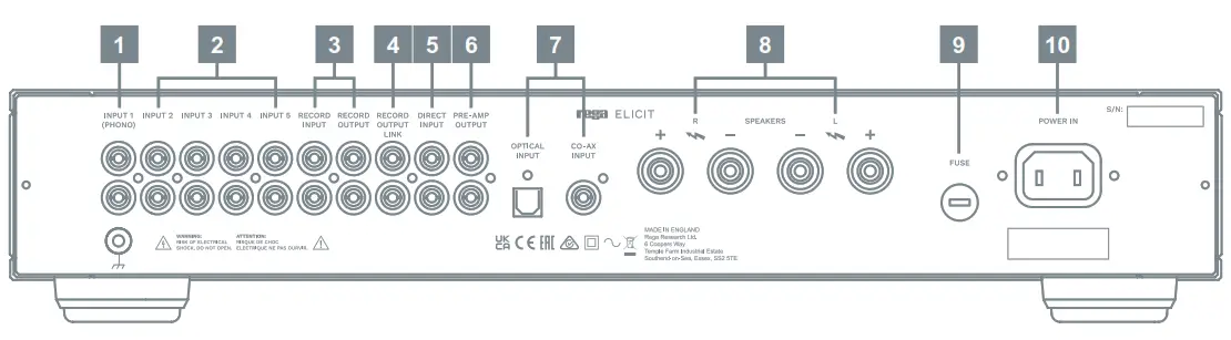 rega ELICIT MK5 Integrated Amplifier - fig