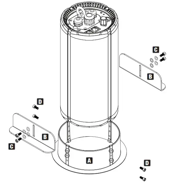 Cameo CLH1CKB H1 Ceiling Kit - INSTALLATION 1