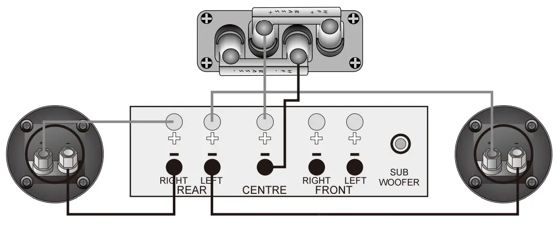 WHARFEDALE DIAMOND 12 Loudspeakers -Connecting Centre Loudspeaker